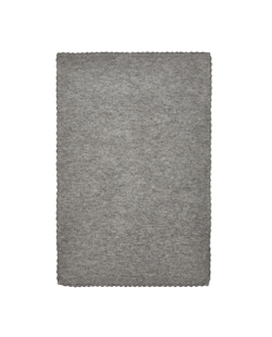 Zara Home плед детский из полиамида, серый, 70x100 см