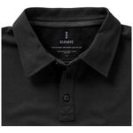 Markham мужская эластичная футболка-поло с коротким рукавом