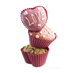 Набор форм для маффинов 6шт Silikomart Wonder Cakes CUP03 Италия фото