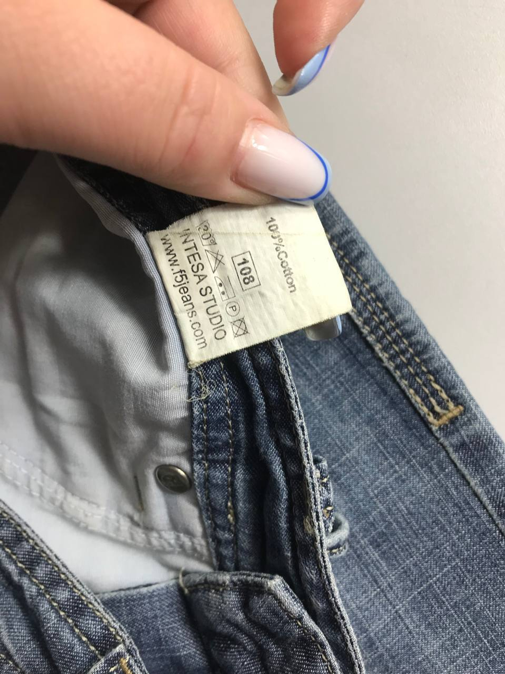 Джинсы F5 на каждый день, маркировка 27, визуально на 44 размер