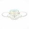 Потолочная светодиодная люстра Evoluce Cerina SLE500552-08RGB