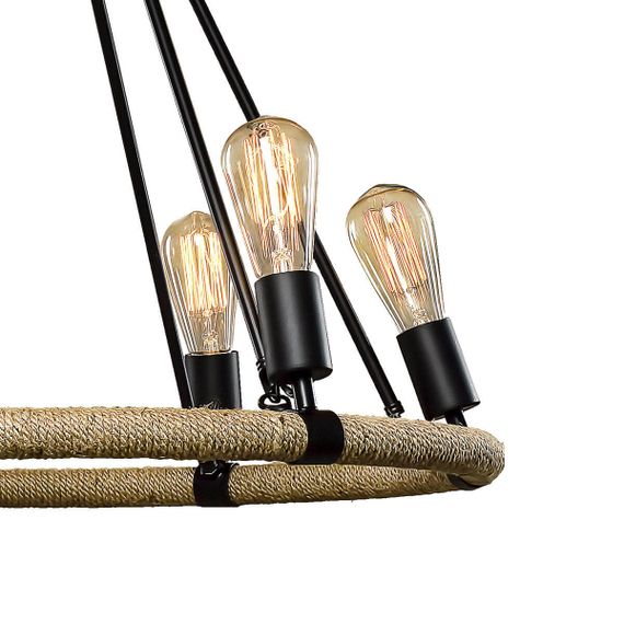 Подвесная люстра Loft IT Rope Filament Loft1861/6
