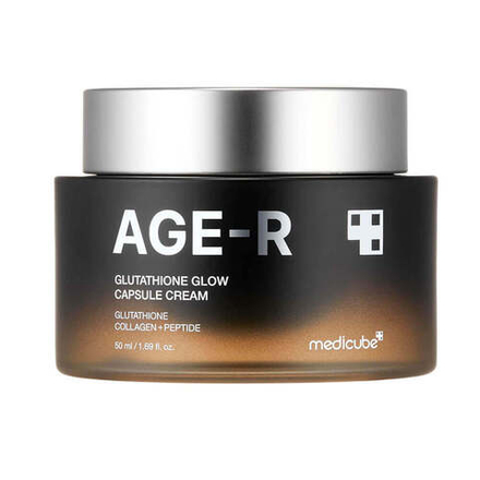 Капсульный крем с глутатионом и пептидами medicube Age-R Glutathione Glow Capsule Cream, 50мл