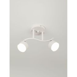 Светильник настенно-потолочный спот Rivoli   7080-702 2хGX53 15 Вт поворотный