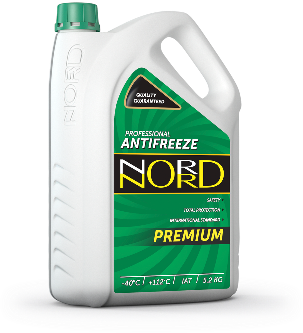 АНТИФРИЗ "NORD" ЗЕЛЕНЫЙ 5КГ