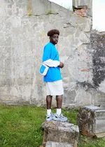 Футболка Called a Garment Re Cycle Синяя