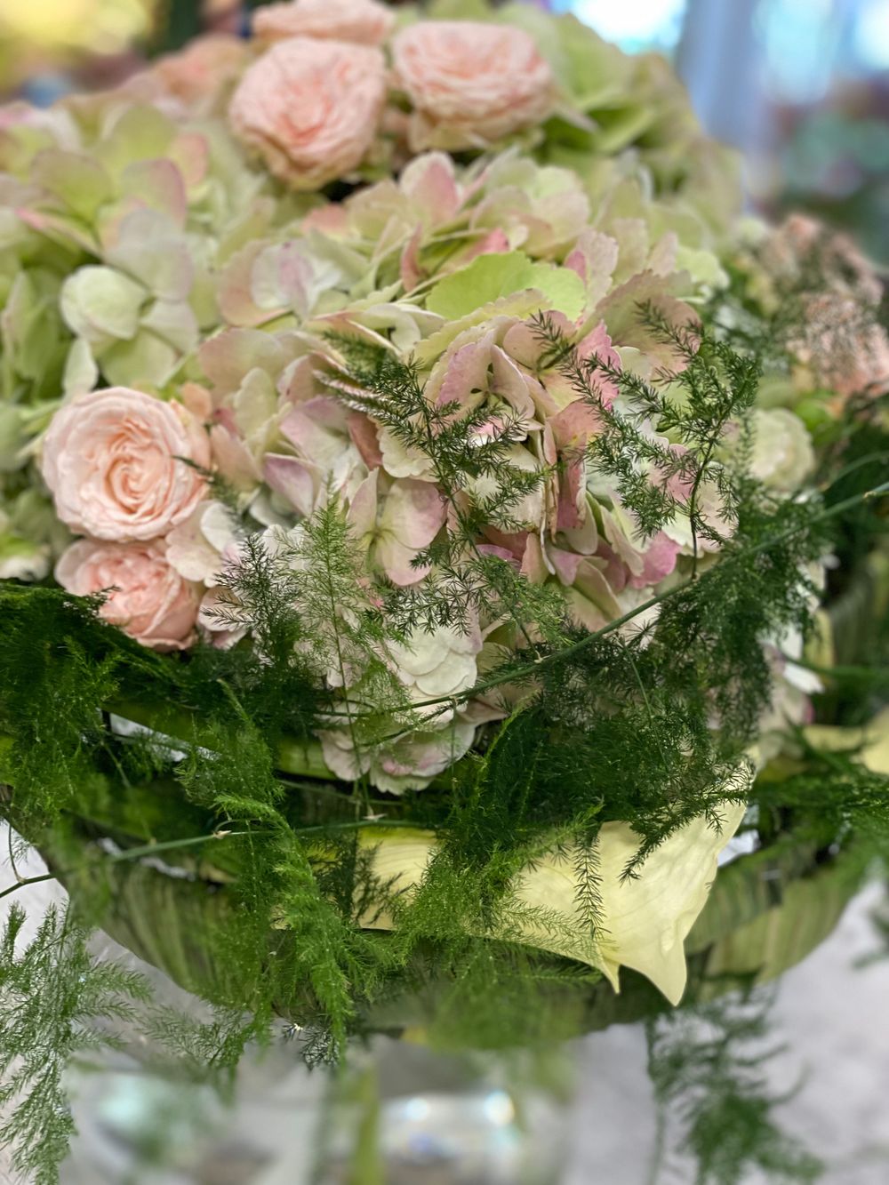 Букет на каркасе ручной работы