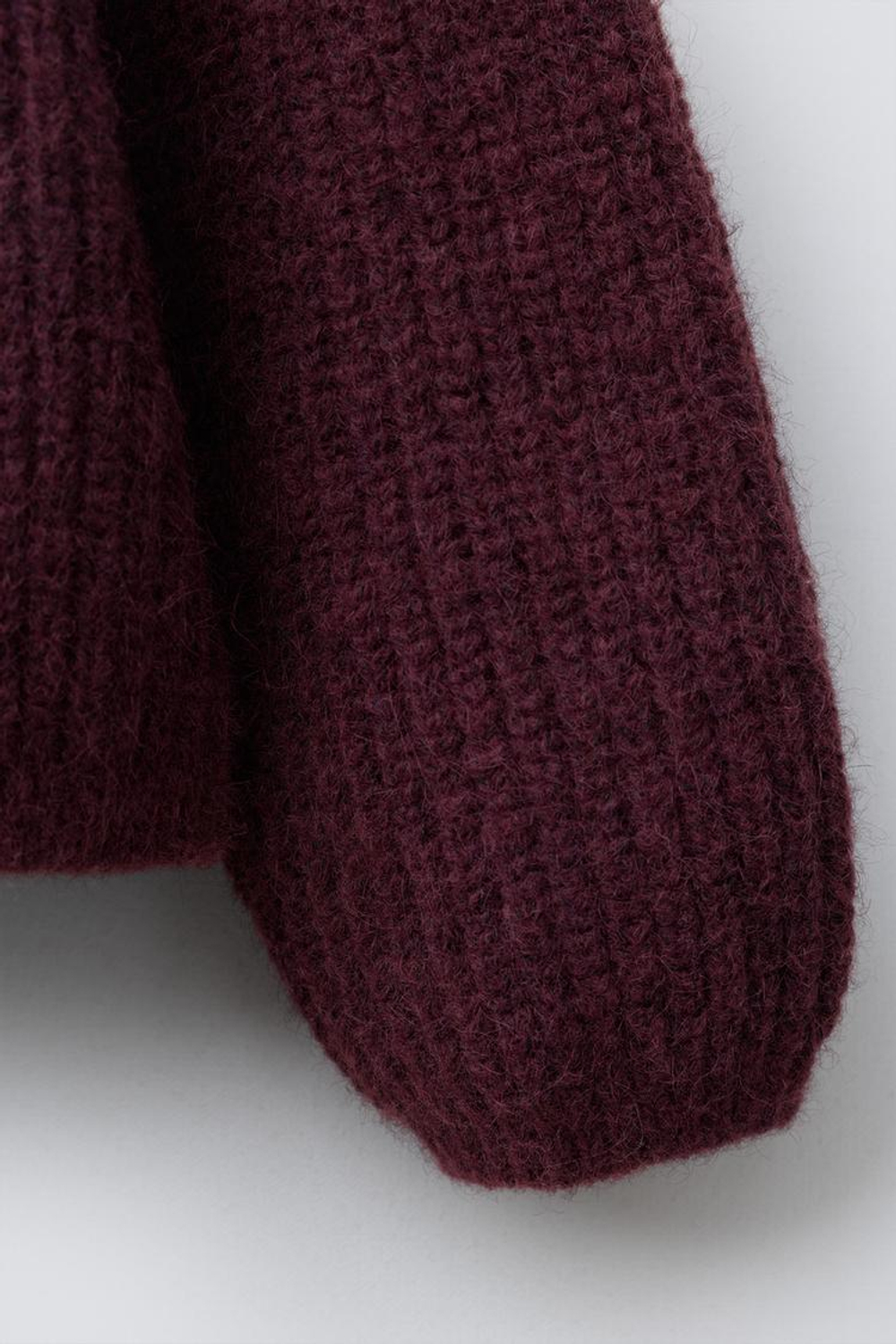 ZARA КАРДИГАН, БУРГУНДИ