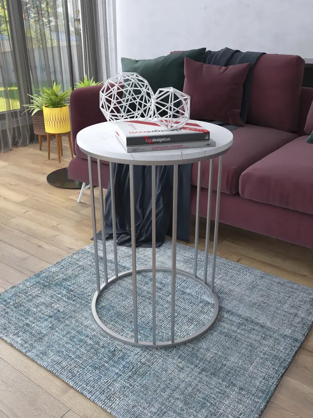 Журнальный стол Трио - ССБ - МДФ в ПВХ