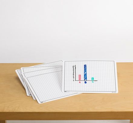 Доски маркерные "Клетка". Набор 30шт.