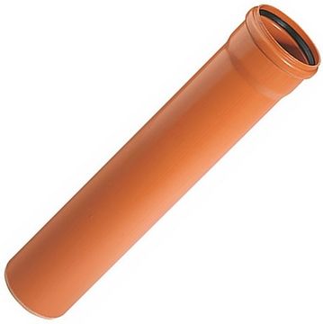 Труба Ostendorf KGEM 110х3000 мм наружная канализационная из ПВХ арт. 220030