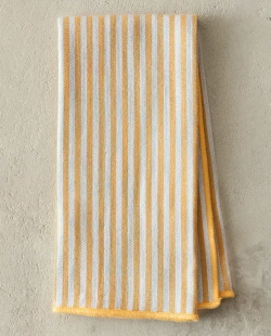 ZARA HOME САЛФЕТКИ ИЗ ХЛОПКА В ПОЛОСКУ (НАБОР ИЗ 2 ШТ.), ЗЕЛЕНЫЙ