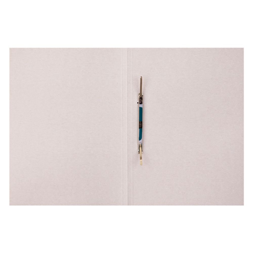 Скоросшиватель Дело, 440г/м2, картон мелованный, белый, Спейс