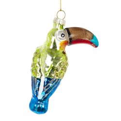 GAEM Украшение новогоднее "Птица Тукан", L7 W4 H12 см