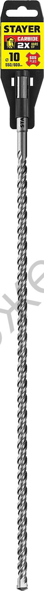 STAYER 10 x 600 мм, SDS-plus бур, Professional (2930-600-10)