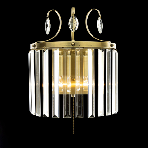 Citilux Инга CL335323 Бра хрустальное с выключателем Бронза