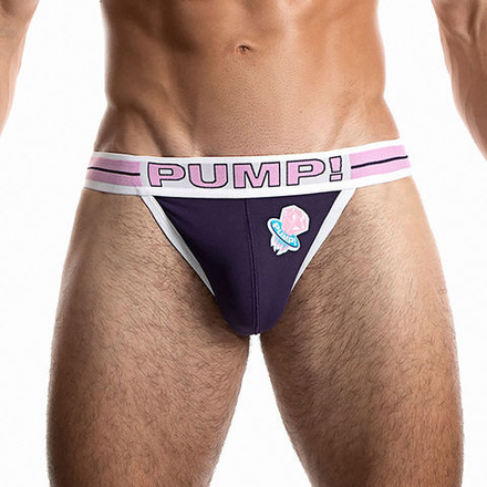 Мужские трусы джоки фиолетовые PUMP! PURPLE SPACE CANDY JOCK PU008-5