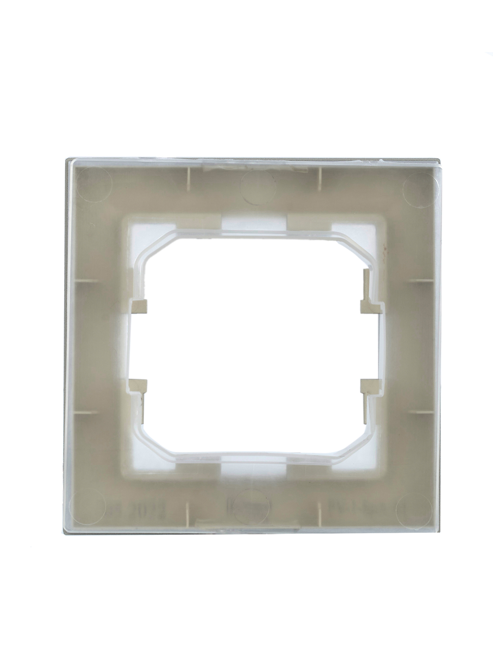 BRITE Рамка 1-местная IP44 РУ-1-БрА-44 алюминий IEK