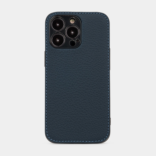 Чехол для iPhone 13 Pro Max из кожи теленка, цвета синий