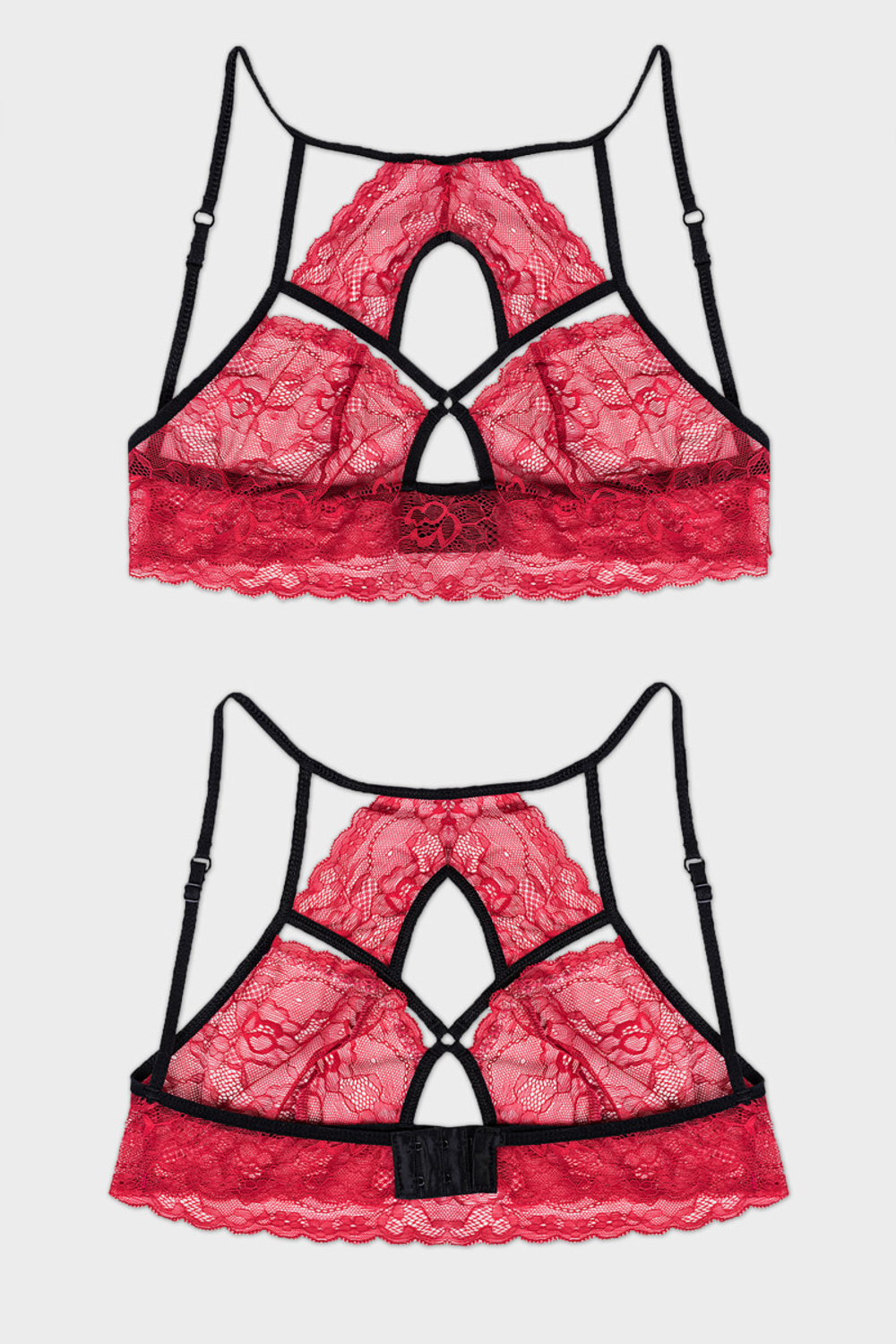 Бралетт кружевной удлиненный Erolanta Lingerie Collection