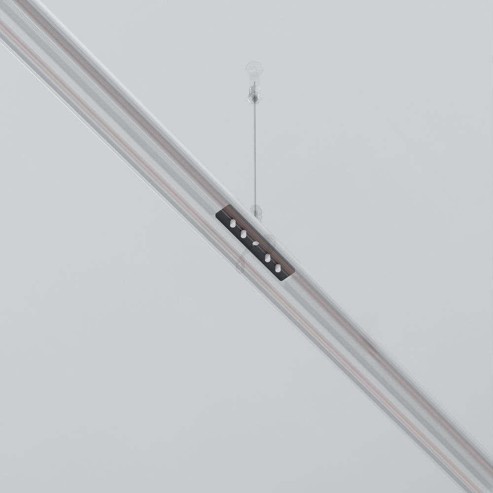 Коннектор прямой для круглого низкопрофильного шинопровода Maytoni Exility TRAM034CI-R-41B