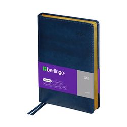 Датированный ежедневник Berlingo "xGold" А5 184 листа синий (DD5_81501)