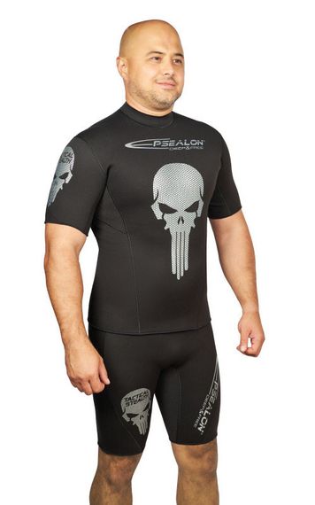 Майка Epsealon Skull с короткими рукавами  2.5 мм