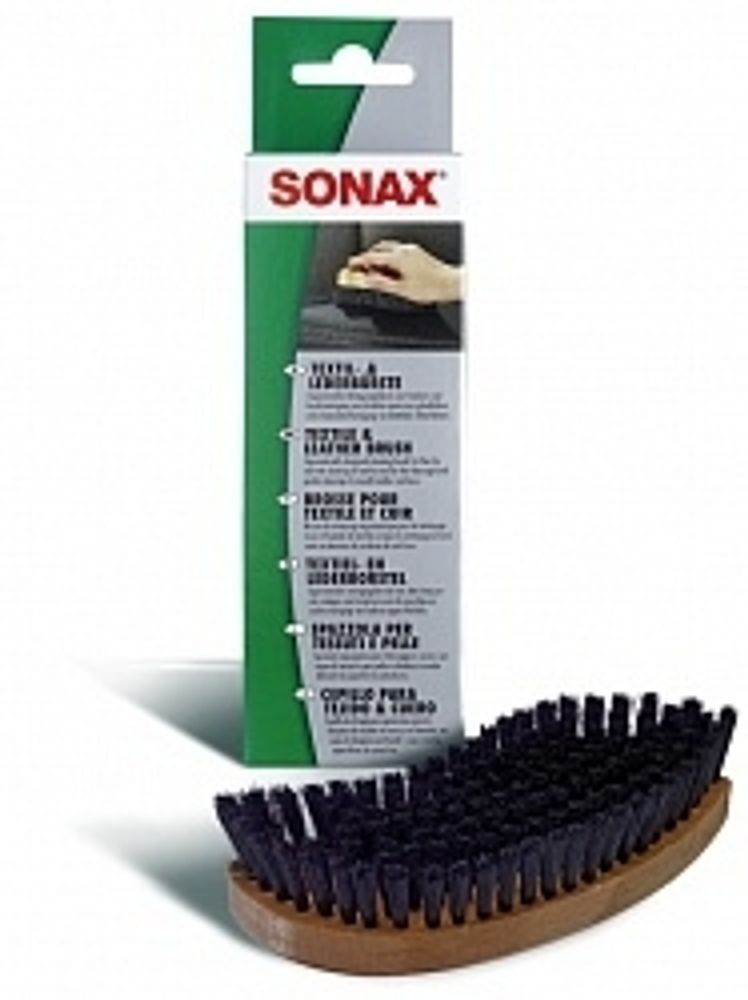 SONAX Щетка для текстиля и кожи.