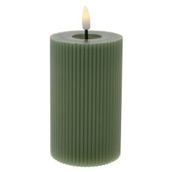 GAEM Изделие декоративное "Свеча" (подсветка, 2xААА н/п), D 7.5 см, L7,5 W7,5 H17 см