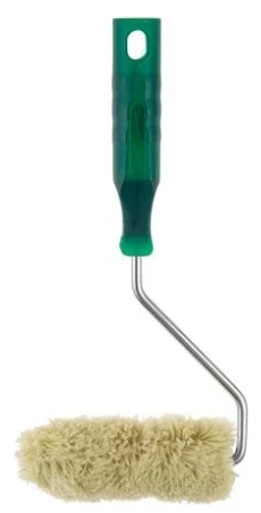 Валик ВОЛАТ Полиакрил 15-100 мм, с ручкой, 6 мм, зеленый 22080-100