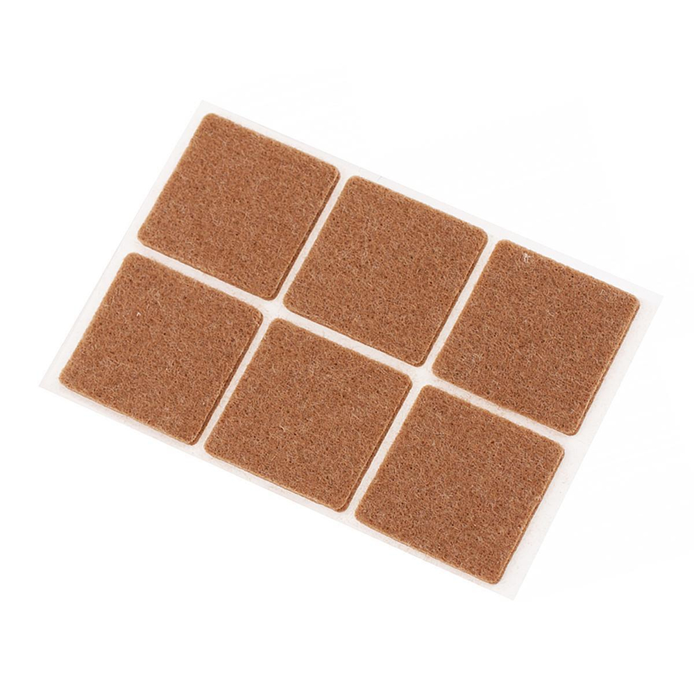 ПУНКТ ФЕТРОВЫЙ ELEMENT САМОКЛЕЯ. СВЕТ/КОРИЧНЕЫЙ 35Х35 6ШТ