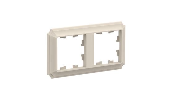 Рамка 2-м AtlasDesign Antique универс. беж. SE ATN100202