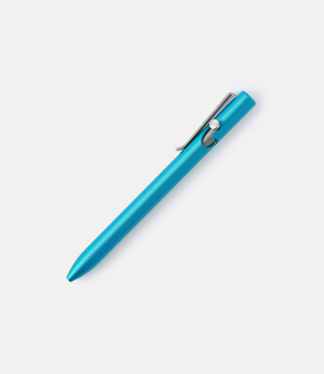 Tactile Turn Aluminum Bolt Action Pen Turquoise — ручка из алюминия
