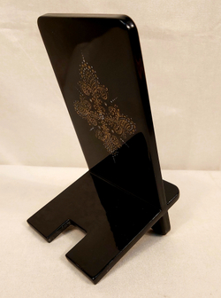 Сувенирная подставка для телефона с росписью Палех "Москва"