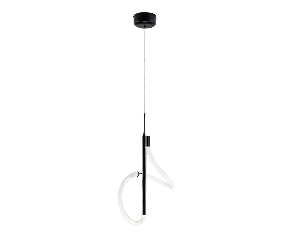 Подвес Далия черный d30 h120 Led 24W (4000К)