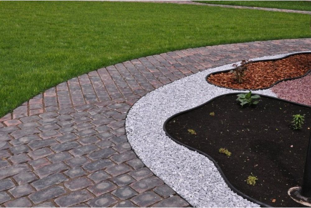 Бордюр KANTA SP Б- 1000.10.02 - П пласт. (черный) 82552-Ч