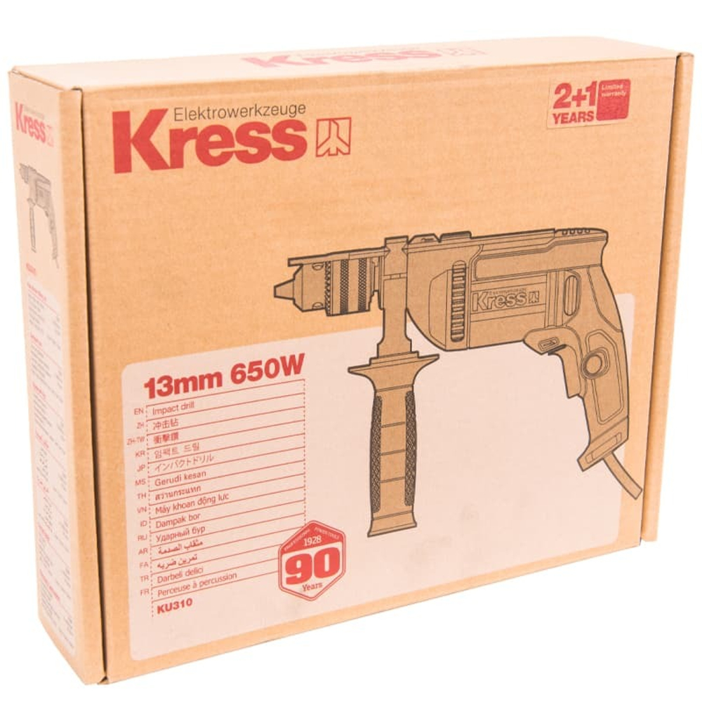 Дрель ударная KRESS KU310