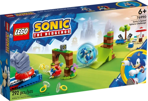 Конструктор LEGO Sonic the Hedgehog 76990 Испытание скоростной сферы Соника