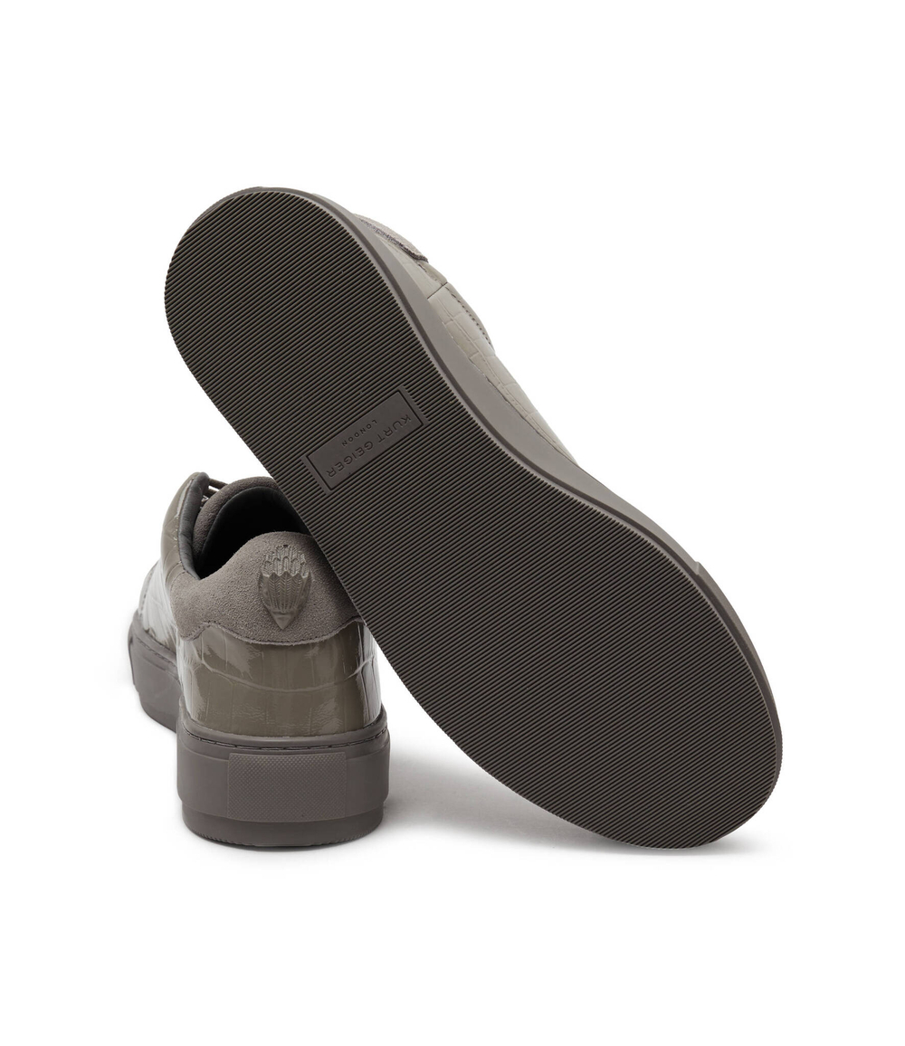 Кожаные кроссовки laney croc Kurt Geiger - серый(8505320109)