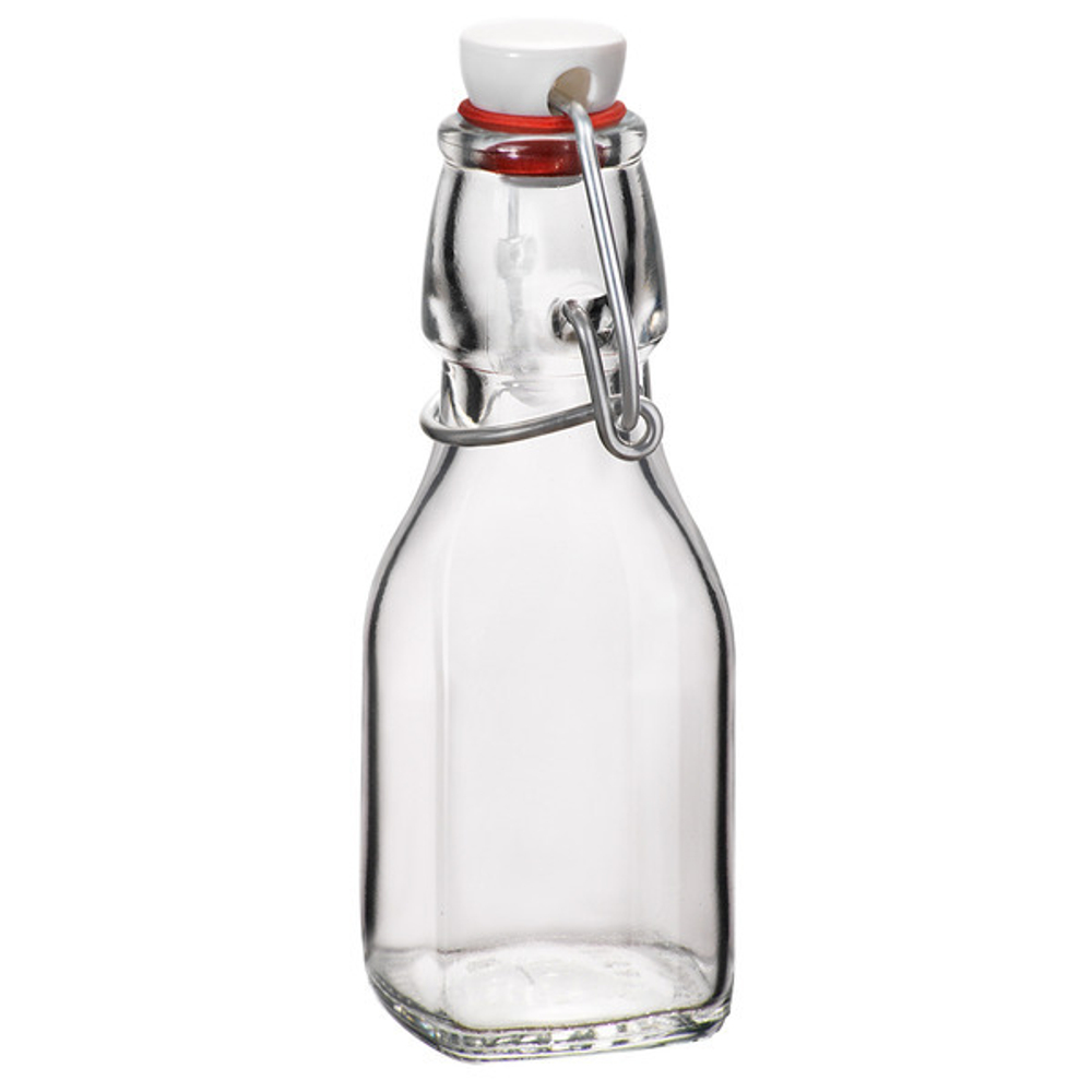 Бутылка с защелкивающейся крышкой 125мл Bormioli Rocco Swing