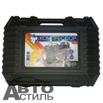 Компрессор Nova Bright 12V,АК-65 2хпоршневый 47160 LEDфонарь,в кейсе