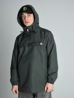 Анорак мужской удлиненный Город Горький темно-зеленый