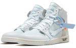 Кроссовки Off-White X Jordan Air Jordan 1 High White The Ten