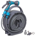 Катушка со шлангом и адаптерами 20м. синяя HQ12