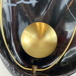 Настенный Светильник Clam Черный Мрамор By Imperiumloft