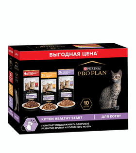 Про План Котята Говядина/Индейка 85 г. PR10шт.