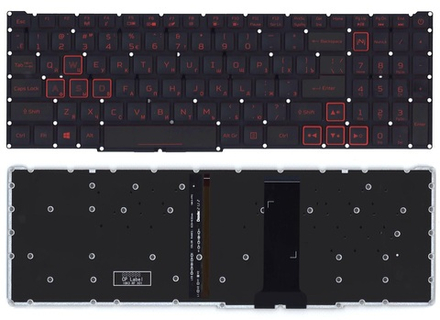 Клавиатура для Acer AN515-54 с подсветкой