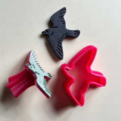 Штамп с вырубкой «Чайка»