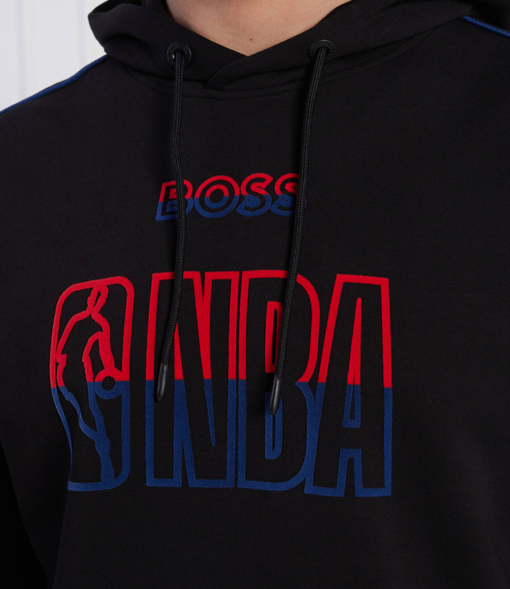 Худи boss x nba wbounce_2_4 BOSS ORANGE - черный(50477404)