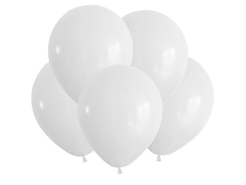 Шар 12&quot; Белый пастель/ White шаринг